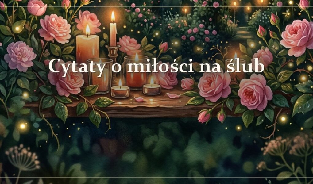 Cytaty o miłości na ślub