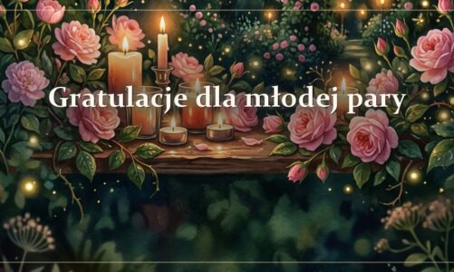 Gratulacje dla młodej pary