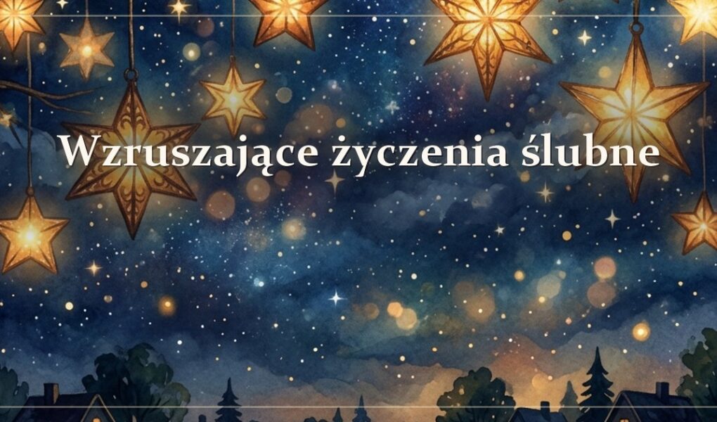 Wzruszające życzenia ślubne
