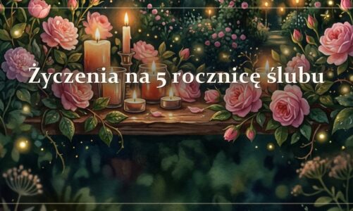 Życzenia na 5 rocznicę ślubu