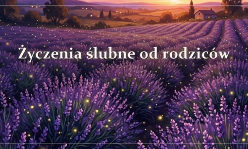 Życzenia ślubne od rodziców
