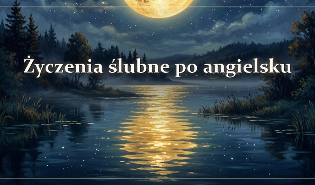 Życzenia ślubne po angielsku